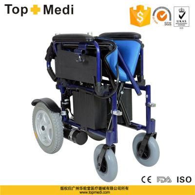 Hot Sale Folding Aluminum Power Electric Wheelchair for Disabled People Tew017
