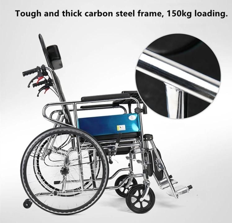 Lightweight Manual Wheelchair for Disabled