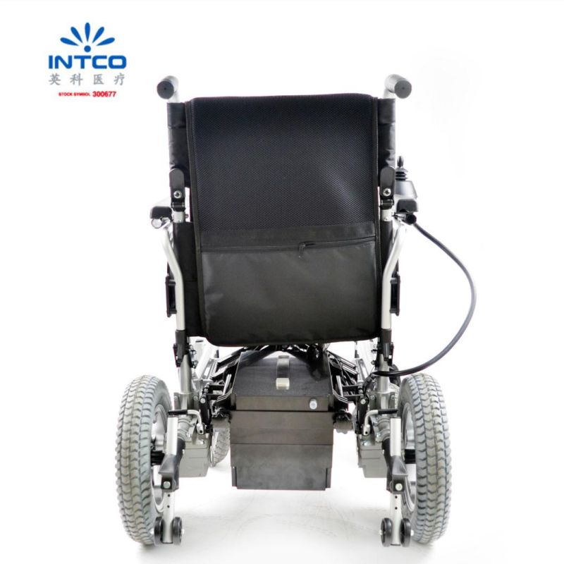 Mobility Aids Aluminum Folding Power/Eletric Wheelchair for Disabled People