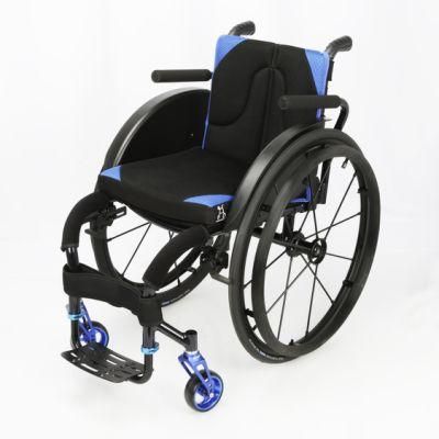 Medical Equipment Manual Wheelchair with Armrests and Rotatable Wheels