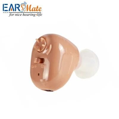 Best Seller Earsmate Hearing Aid China with Rechargeable Battery