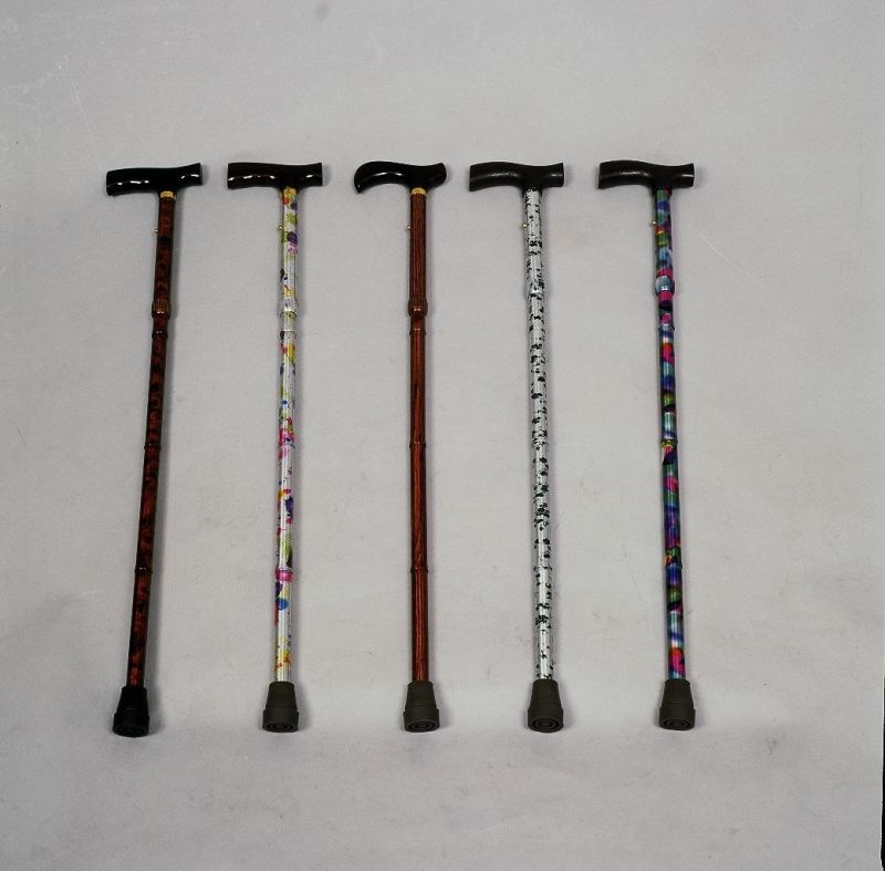 Big Small Base Quad Cane Walking Stick Aids Height Adjustable Aluminium