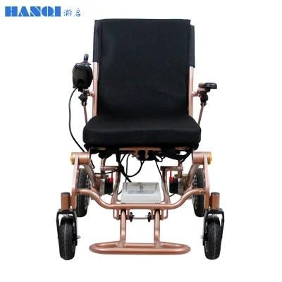 Hanqi Hq123L High-Quality Comfortable Electric Wheelchair with Electromechanical Folding