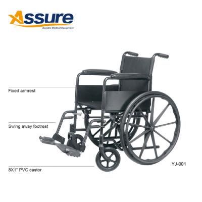 Good Quality High Back Folding Reclining Wheelchair