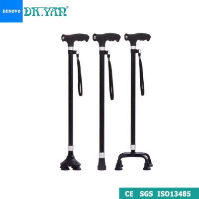 Portable Adjustable Height Walking Stick