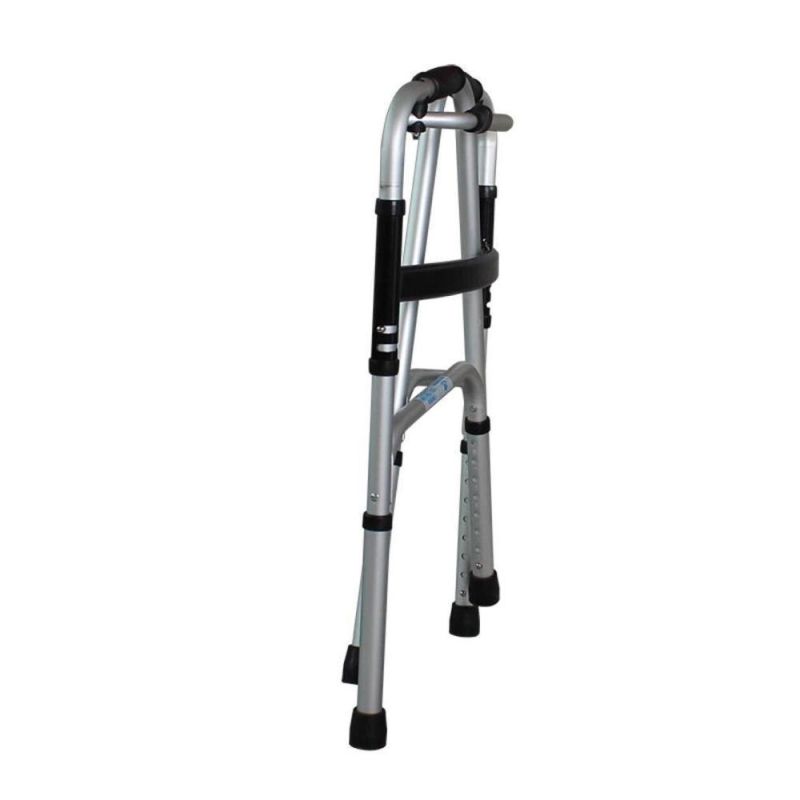 Hot Sales Folding Adjustable Aluminum Medical Walker Stick for Elderly