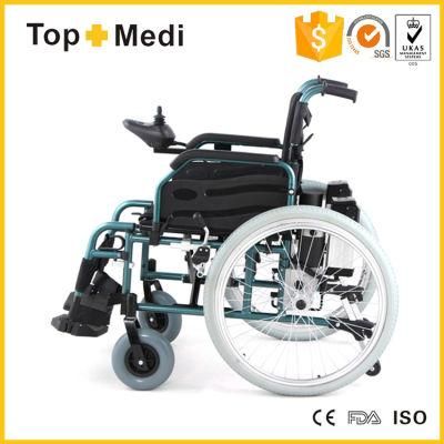 Topmedi Handicapped Automatic Lightweight Folding Electric Wheel Chair Prices