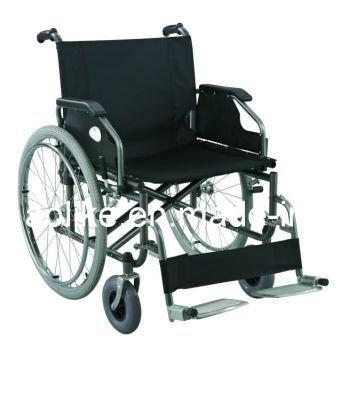 56cm Wide Big Size Manual Heavy Wheelchair