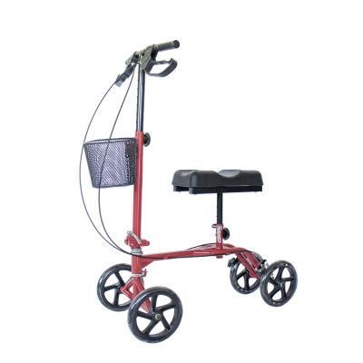 Four Wheels Foldable Knee Scooter Rollator Knee Walker