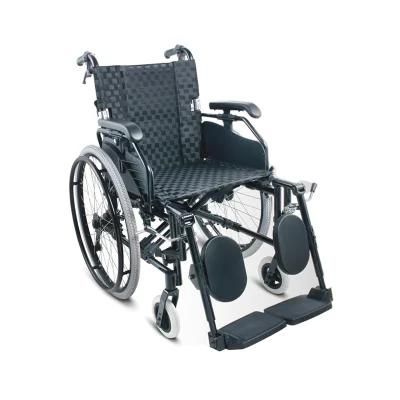 Topmedi Portable Lightweight Aluminum Foldable Manual Wheelchair