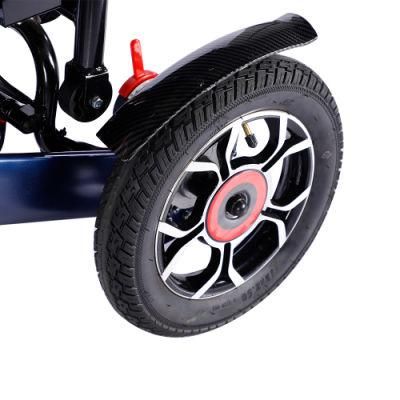 Premium Lightweight Foldable Electric Wheelchair Folding Power Wheelchair for The Disabilities