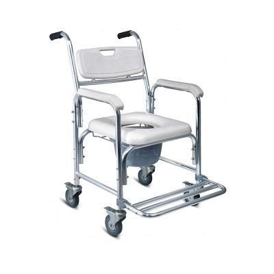 Bathroom Medical Safety Home Care Manual Shower Toilet Commode Chair