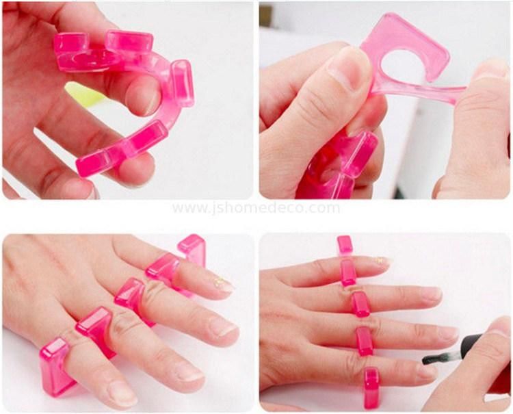 Breathable Silicon Gel Toe Separators Soft Comfortable Silicone Toe Separator