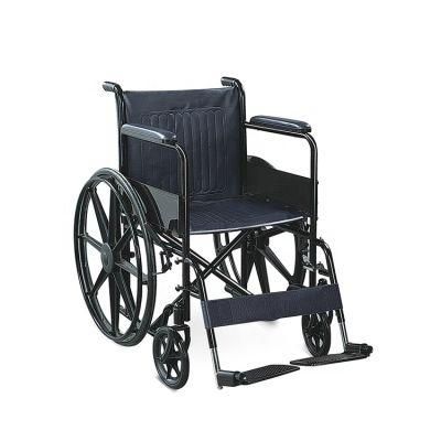 Light Weight Powder Coating Steel Frame Wheelchair