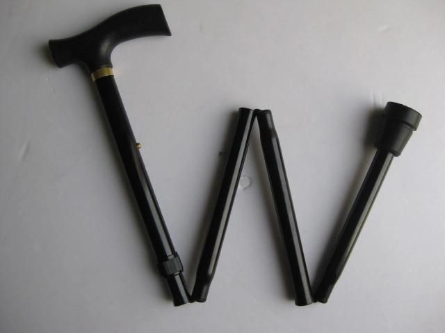 Detachable Aluminum Folding Crutch Walking Stick Cane
