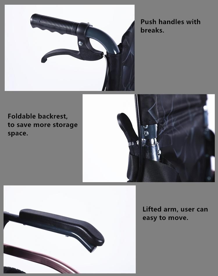 Aluminium Portable Folding Manual Wheelchairs Price