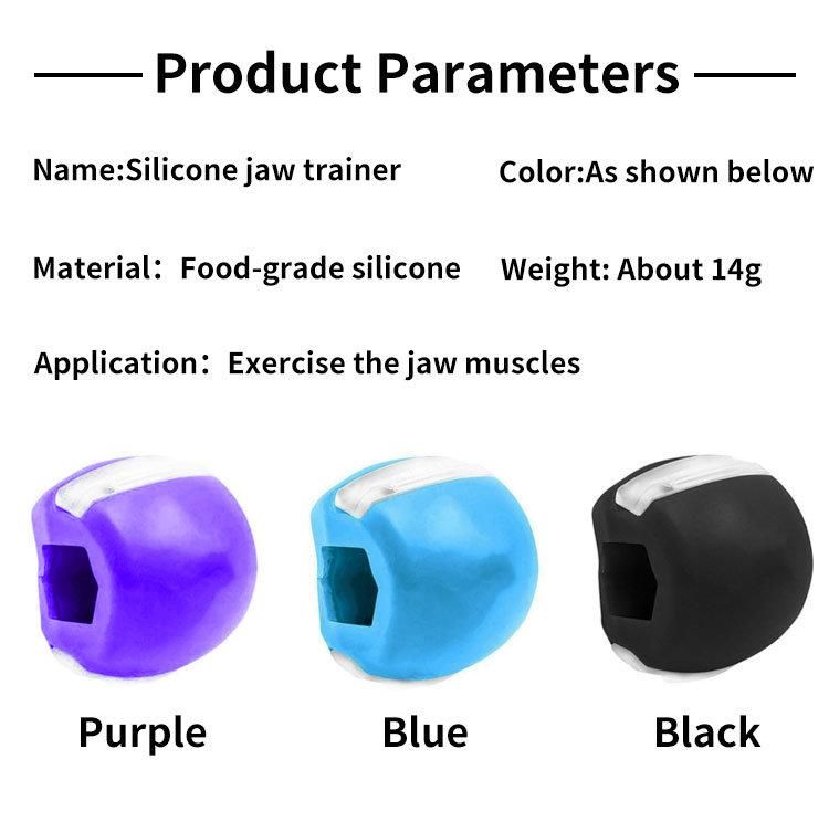 Jaw Line Mouth Trainer Ball Exercise Jawline Jaw Exerciser