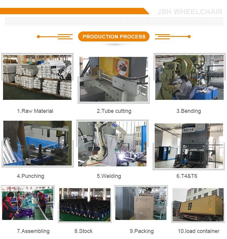 China Factory Electric Power Handicapped Wheelchair with Lithium Battery