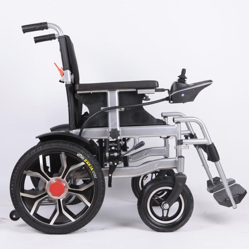 Aluminum Alloy Folding Small Wheel Electric Power Hospital Wheelchair