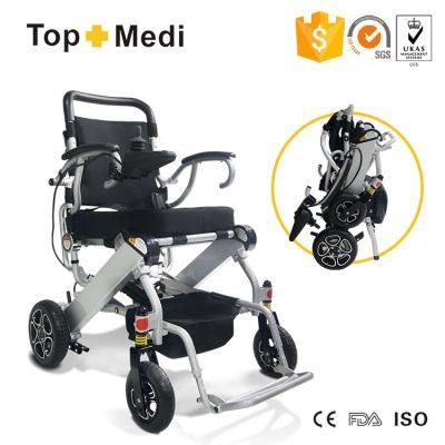 Lightest &amp; Most Compact Power Chair Portable Electric Wheelchair for Handicapped