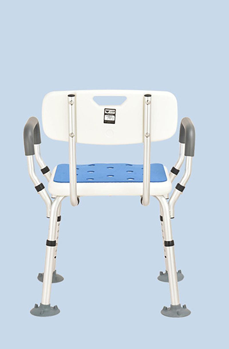 Old Man Shower Chair Antiskid Bathroom Stool for Pregnant Women Adjustable Height