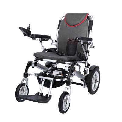 Electric Self Propelled Wheelchair Lithium Battery Folding Aluminium Powered Wheel Chair