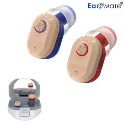 New Hearing Aid Battery Rechargeable 2PCS Charge Base