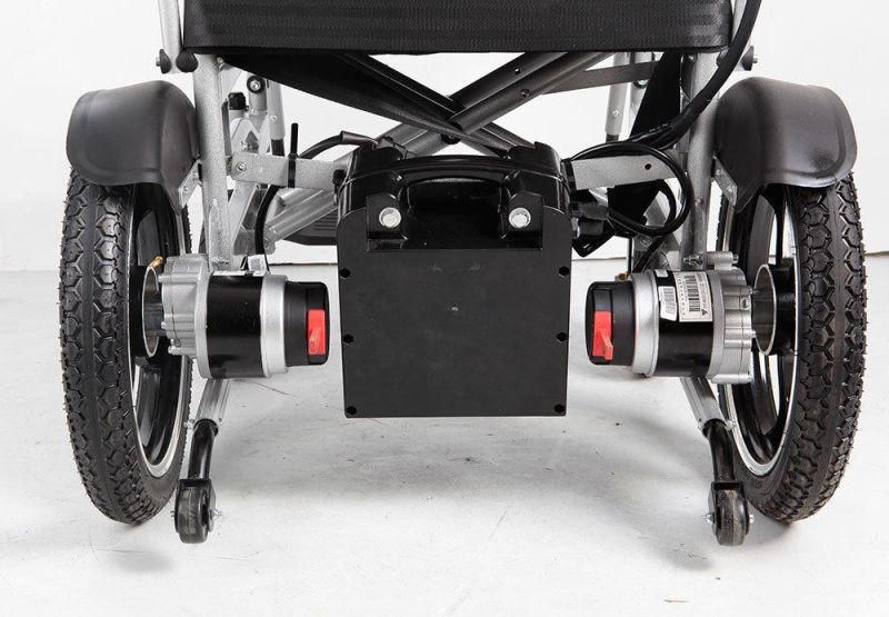 Big Wheels Steel Power Wheelchair for Disabilities Person