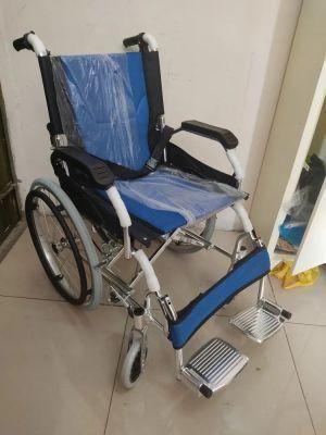 New Foldable Aluminum China Manual Wheelchair for Elderly and Disabled