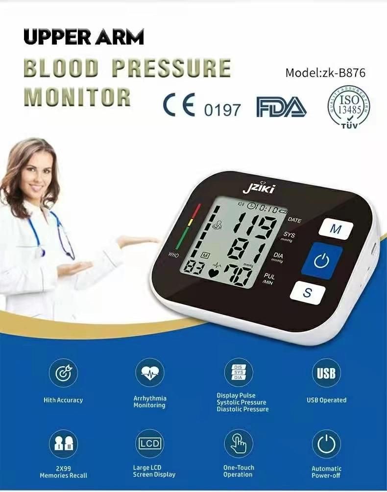 2022 New CE/FDA Sphygmomanometer 4G/LTE Automatic Tensiometre Electric Digital Automatic Electronic Digital Upper Arm Blood Pressure Monitor