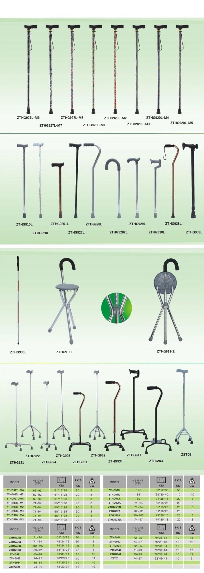 Foldable Scalable Folding Walking Stick Straight Single Antiskid Portable Disabled/Elderly People Safety Outdoor Lightweight Aluminum Easy Carry Crutch