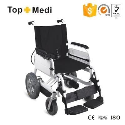 Handicap Easy Carry Detachable Lithium Battery Foldable Power Electric Wheelchair