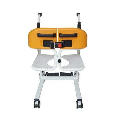 Function Lifting Transfer Electric Lift Standing up Wheelchar Commode Chair