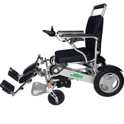 FDA Disabled Aluminum Lightweight Foldable Power Electric Lithium Battery Wheelchair