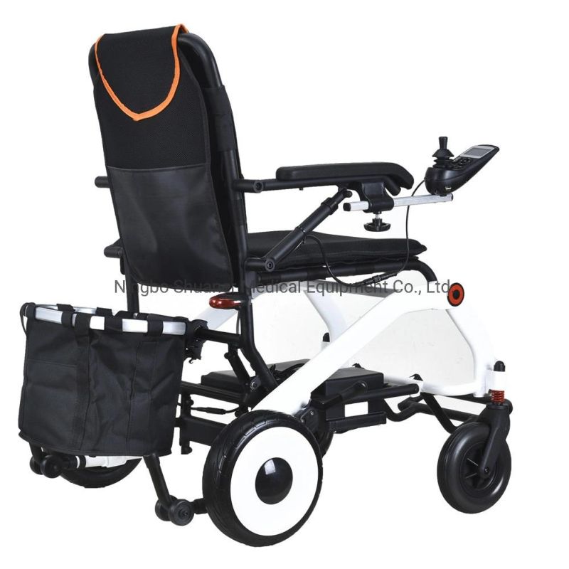 Lightweight Wheelchair Folding Power Remote Control Electric Wheelchair Foldable Rollator Walker