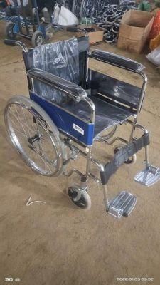 Heavy Duty Folded Manual Wheelchairs for OEM