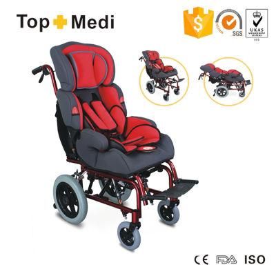Children Wheelchair with Adjustable Seat Angel for The Disabled