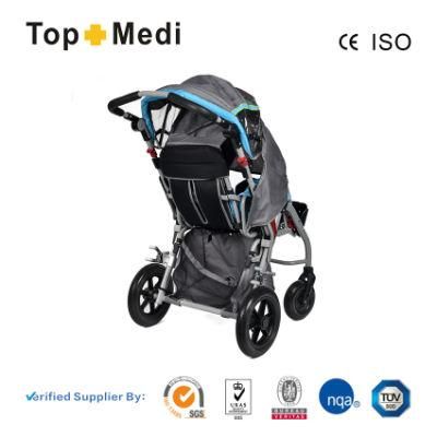 Topmedi High Back Wheelchair for Kid with Cerebral Palsy