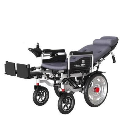 Hot Selling Quality Multifunctional Electric Wheelchairs for Patients with Comfortable Folding Design Electric Wheelchair