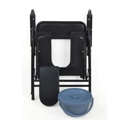 Hospital Aluminum Alloy Shower Folding Shower Toilet Toilet Wheelchair for Disabled Children