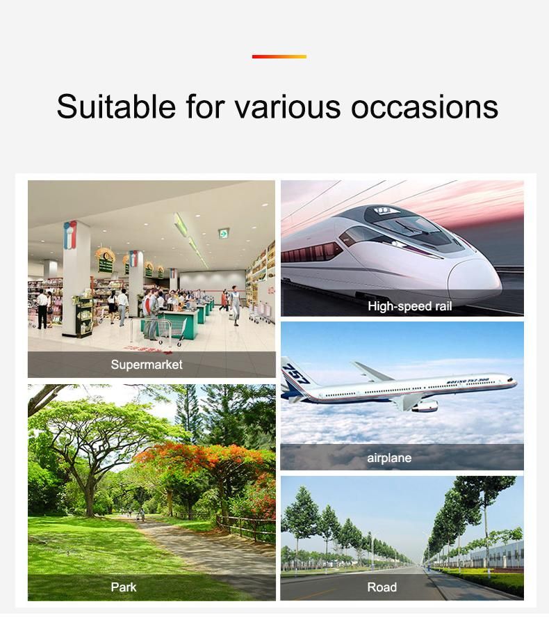 Jbh-D20 CE FDA Proved Powered Electric Automatic Wheelchair for Travel
