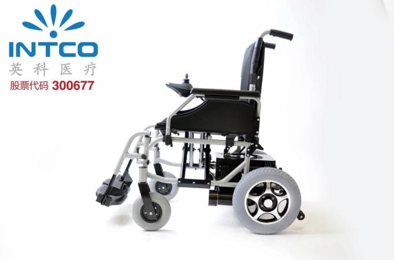 Mobility Aids Economic Steel Foldable Standard Electric/Power Wheelchair