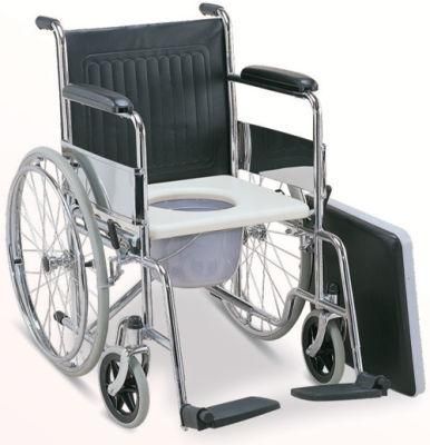 Cheapest Price Plastic Metal Brother Medical Bedside Chair Commode Chambre