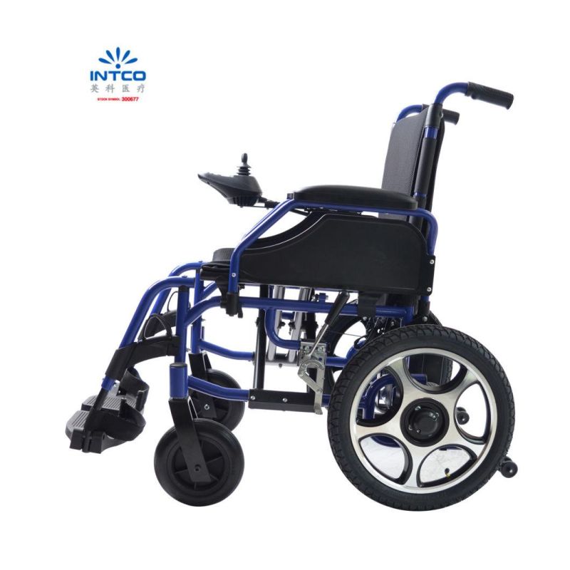 Aids Mobility Economic Mobility Folding Steel Electric Power Wheelchair