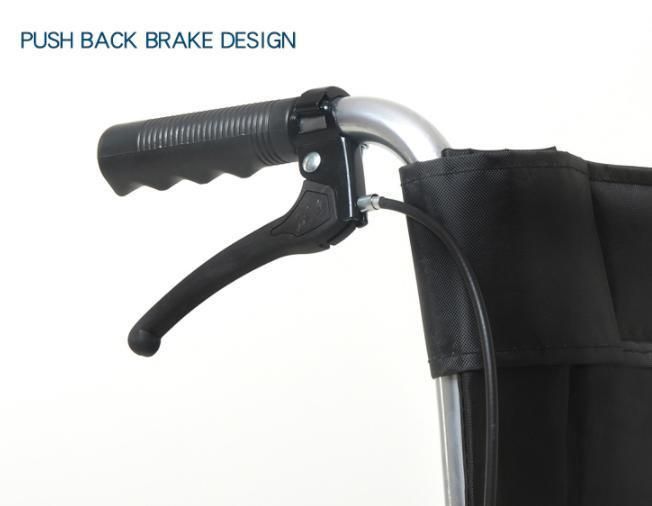 High Quality Portable Folding Hand Push Adult Disabled Elderly Manual Portable Wheelchair