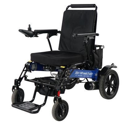 Automatic Folding Electric Wheelchair with Quick Release Basket