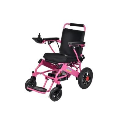 Hot Sale Active Aluminum Lightweight Folding Electric Wheelchair