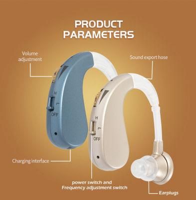 Rechargeable Product Small Size Invisible Digital Aids Programmable Hearing Aid