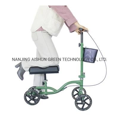 FDA Approved Cheap Foldable Lightweight Knee Walker Scooter for The Disabled and Elderly