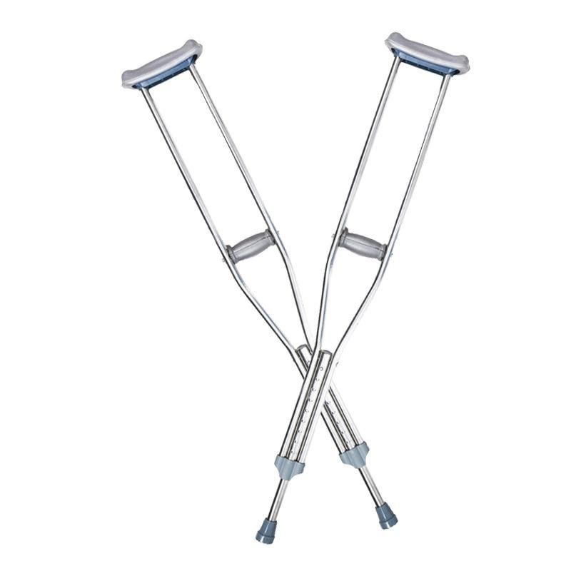 Mn-Gz001 Aluminum Alloy Medical Underarm Crutch Walking Crutch for Patient